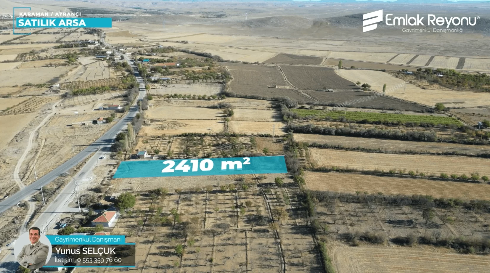 AYRANCI MERKEZ de KONUT İMARLI SATILIK ARSA