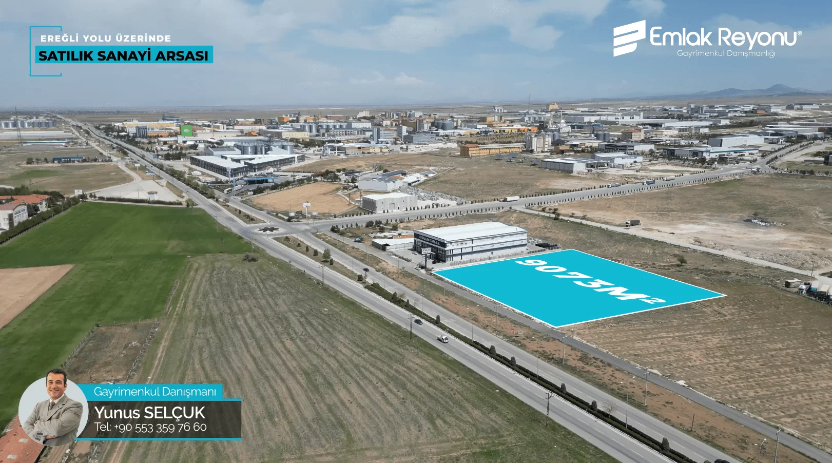 EREĞLİ YOLUNA CEPHELİ TİCARİ İMARLI SATILIK ARSA