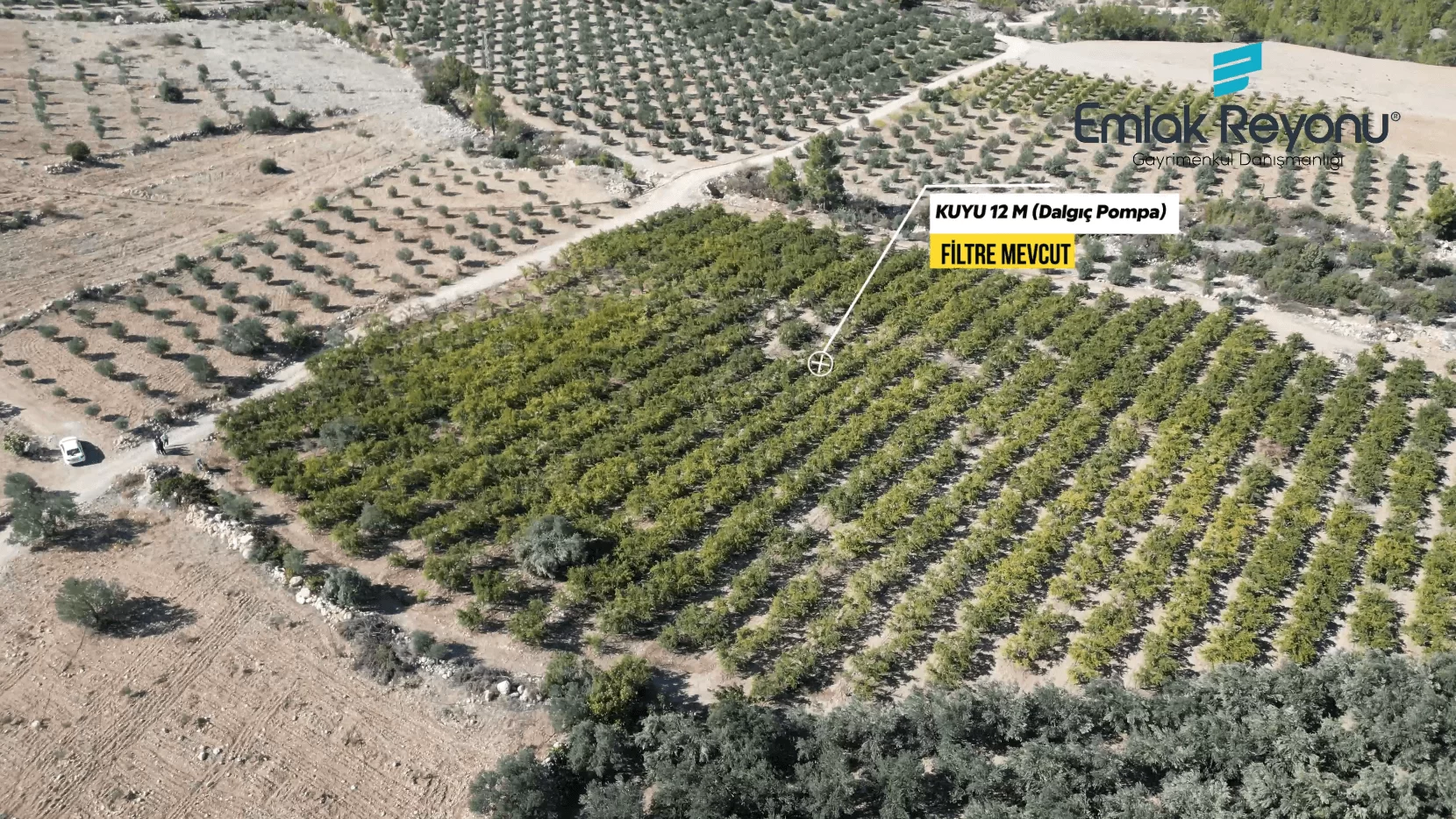 MUT IŞIKLAR KÖYÜ'NDE SATILIK NAR BAHÇESİ