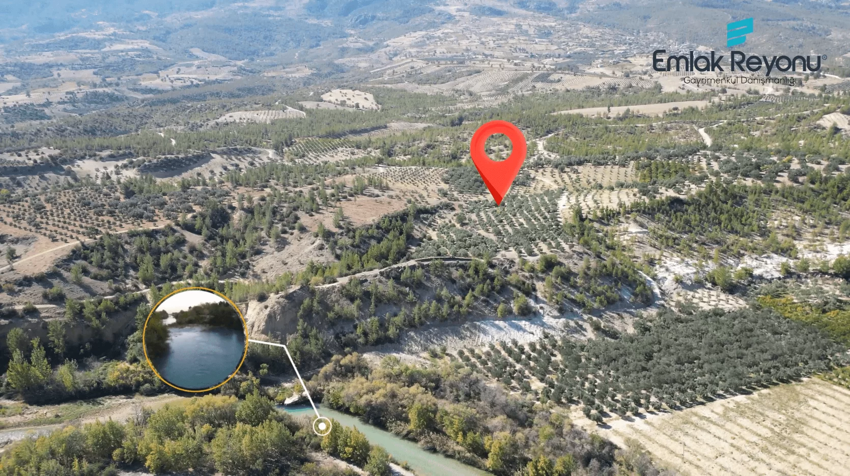 MUT IŞIKLAR KÖYÜ'NDE SATILIK ZEYTİN BAHÇESİ