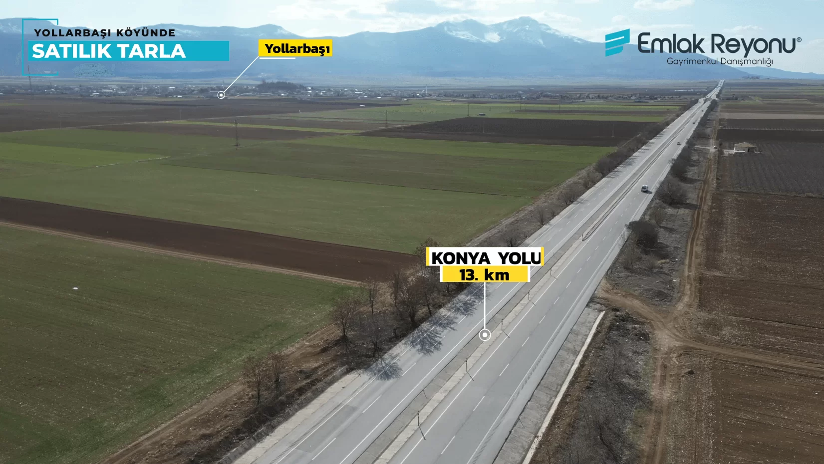 YOLLARBAŞINDA 26.200m² SATILIK TARLA