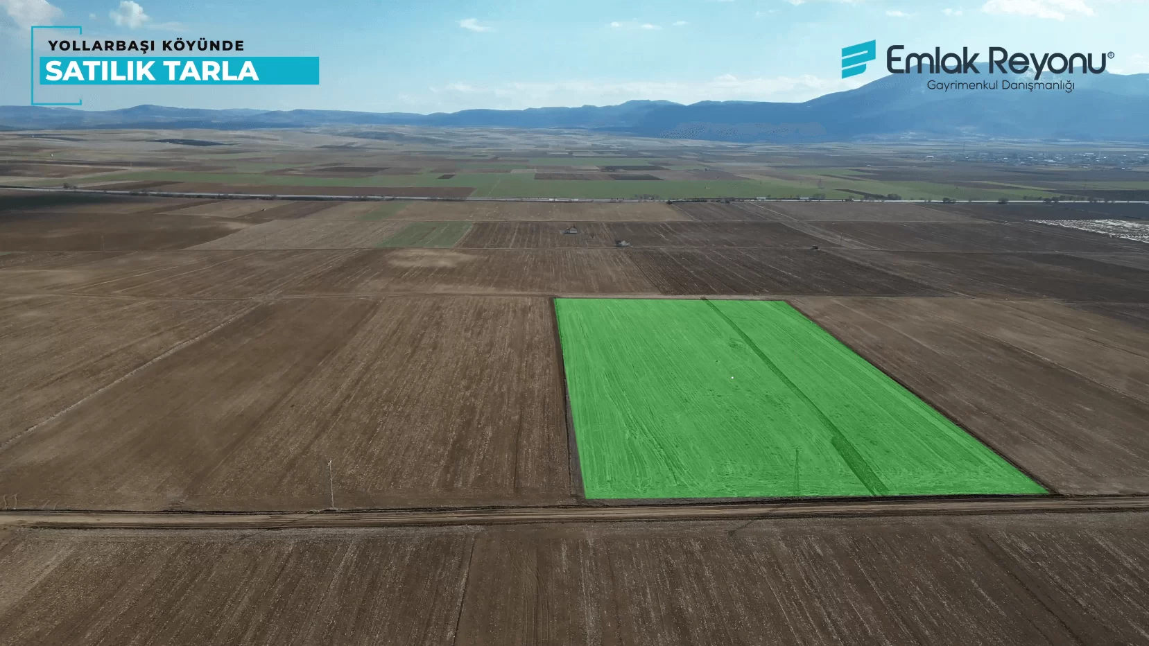 YOLLARBAŞINDA 26.200m² SATILIK TARLA