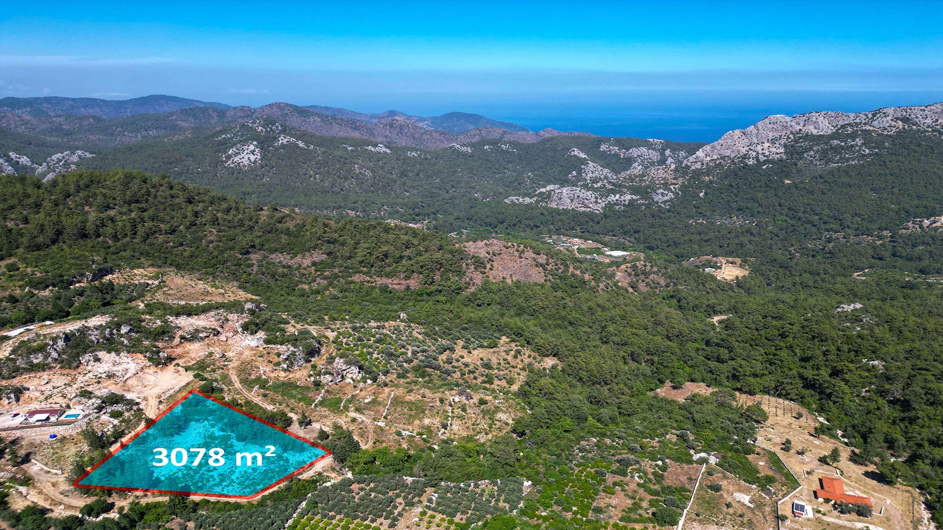 OLYMPOS ANTİK KENTE ve PLAJINA YAKIN SATILIK ARAZİ