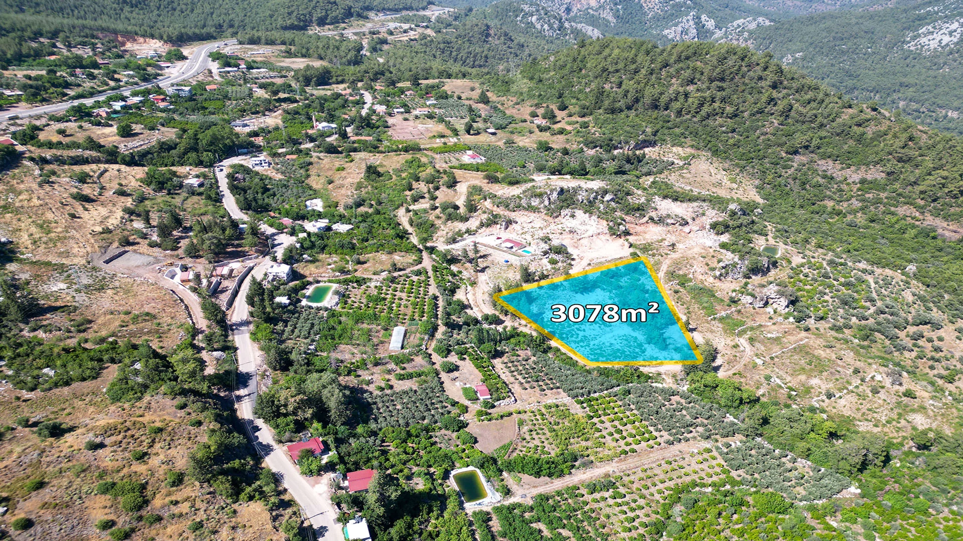 OLYMPOS ANTİK KENTE ve PLAJINA YAKIN SATILIK ARAZİ