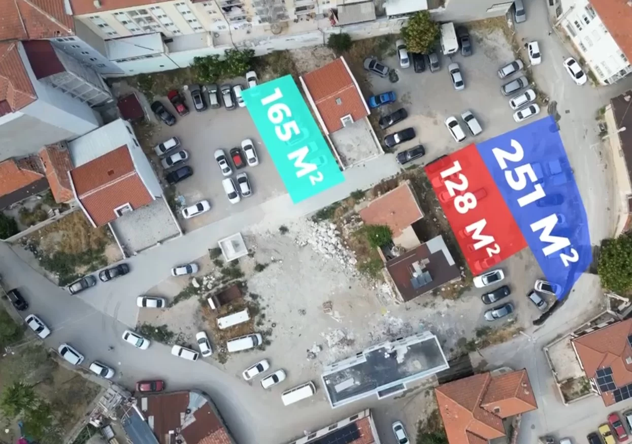MANSUR DEDE MAH.de 3 ADET SATILIK ARSA