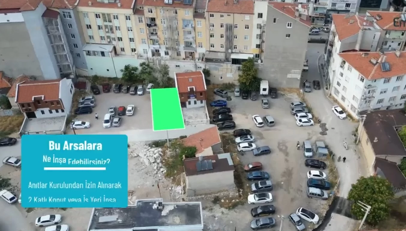 MANSUR DEDE MAH.de 3 ADET SATILIK ARSA