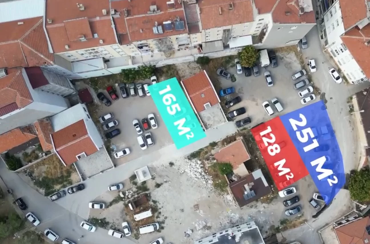 MANSUR DEDE MAH.de 3 ADET SATILIK ARSA